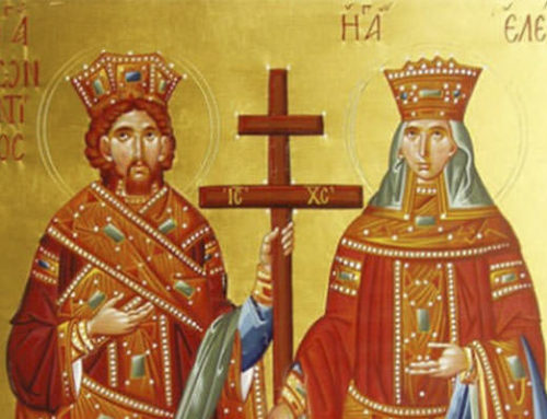 O Μέγας Κωνσταντίνος και η Αγία Ελένη στην ανατολική τέχνη